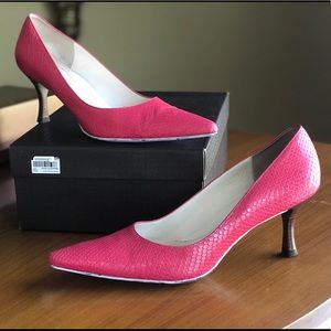 Cole Haan Magenta Heels